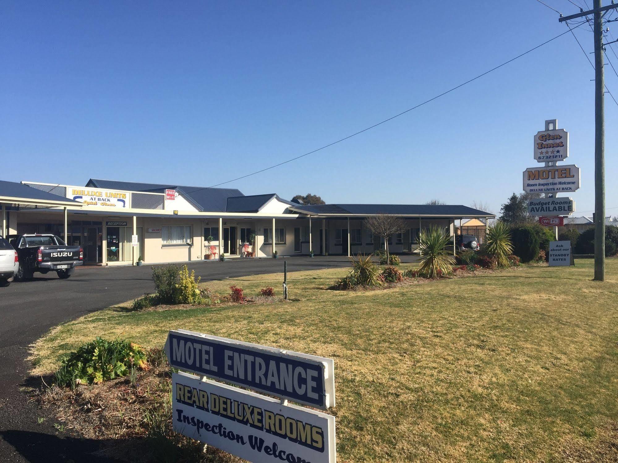 Glen Innes Motel エクステリア 写真